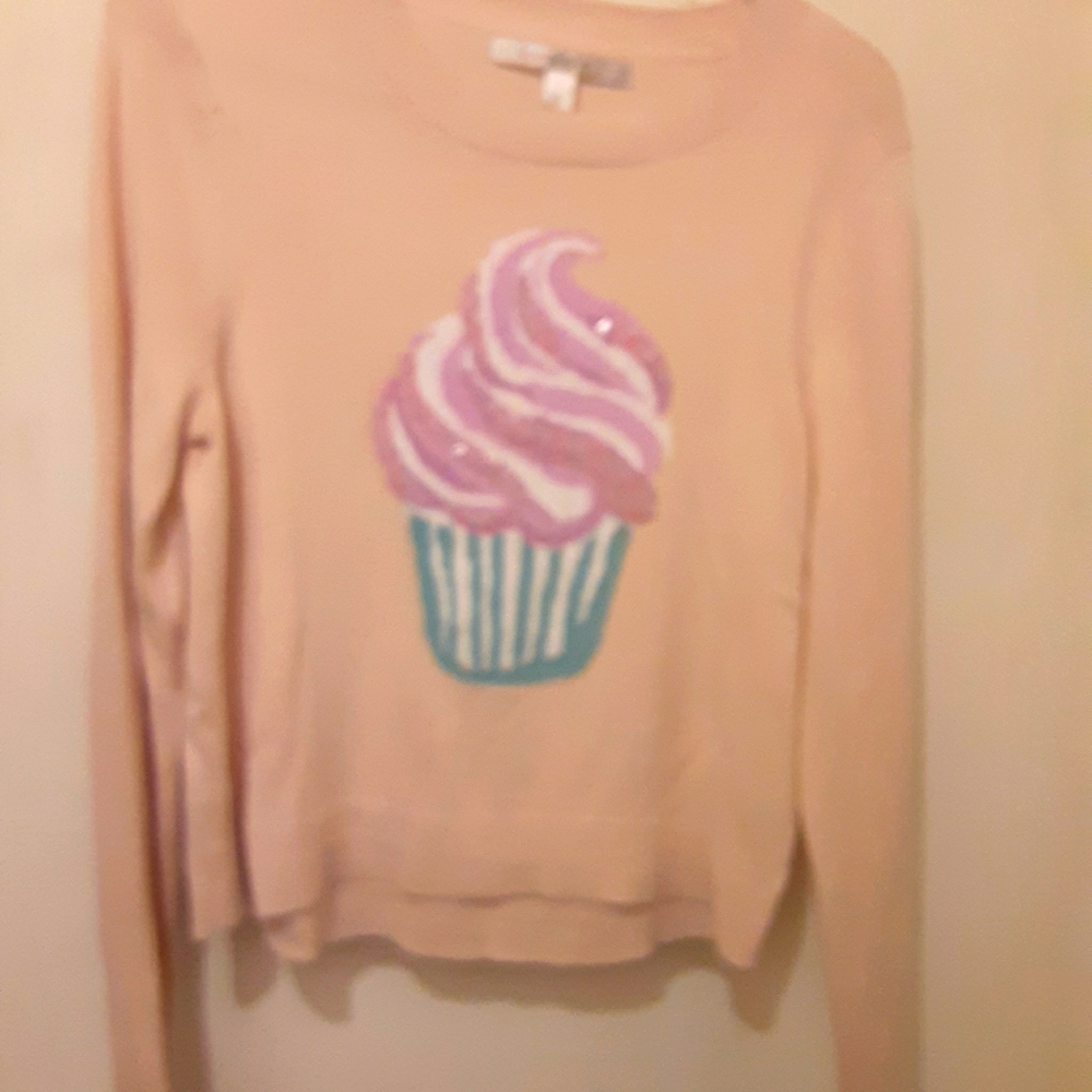 Lauren Conrad cup cake sweater